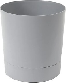 Kvetináč s podstavcom AURA 350 mm, sivý*71283