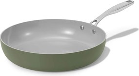 Elmich Nepriľnavá keramická panvica Vital Ø 24 cm - olivovo zelená