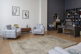 Koberec Agnella Isfahan Lurieta sivý