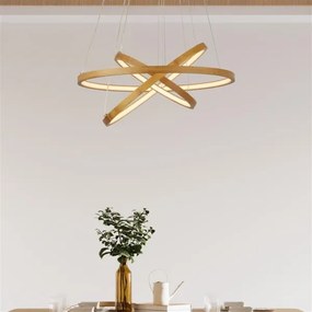 Searchlight 75033-3NA - LED Luster na lanku ETERNITY LED/34,5W/230V zlatá