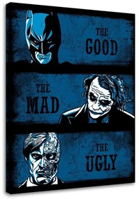 Gario Obraz na plátne Koláž Batman, Joker, Harvey Dent - DDJVigo Rozmery: 40 x 60 cm