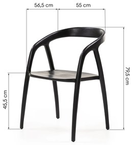 Jídelní židle SANDE 02 z masivu