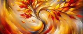 Obraz - Jesenný strom (120x50 cm)