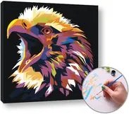 Maľovanie podľa čísel JASTRAB VEĽKÝ –  nízka náročnosť