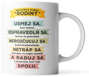Sablio Hrnek Pravidla naší rodiny - 200 ml - espresso