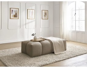 Taupe ženilková podnožka Everest – Bobochic Paris