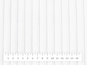 Biante Dekoračná obliečka na vankúš Minky menčester MKM-004 Biela 40 x 40 cm