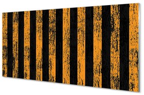Nástenný panel  Nepravidelné žlté pruhy 120x60 cm