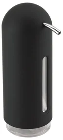 Čierny plastový dávkovač mydla 350 ml Penguin – Umbra