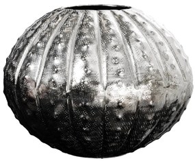 Váza Abstrakt 30cm strieborná