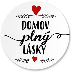 Nekupto Dřevěný podtácek Domov plný lásky Sladký domov
