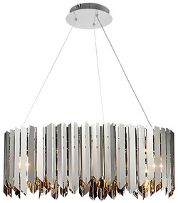 Toolight Toolight, stropná lampa 6xG9, APP1763-8CP, chrómová, OSW-09660