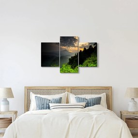 Obraz - zelená horská krajina (90x60 cm)