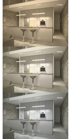 Immax Neo 07128L-LED Stmievateľný luster LISTON zlatá LED/18W/230V ZigBee +DO Tuya