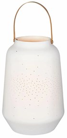 Biela porcelánová LAMPA vel. L (26,5 cm)