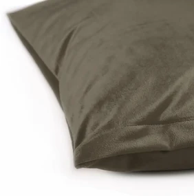 Biante Zamatová obliečka na vankúš SV-031 Hnedá khaki 40 x 60 cm