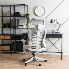 Kancelárske kreslo ergonomické otočné COLORADO sivé