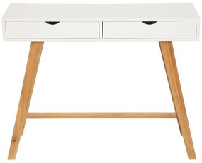 Dizajnová konzola Sweden, 100 cm, biela