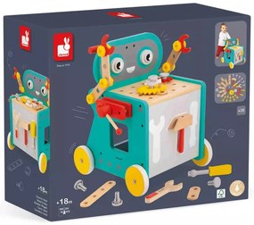 BricoKids - Chodúľka a vozík s náradím - Robot