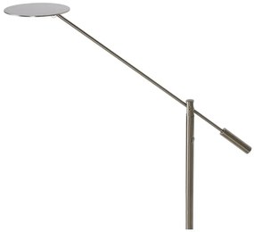 Lucide 19766/09/12 - LED Stmievateľná stojacia lampa ANSELMO LED/9W/230V chróm