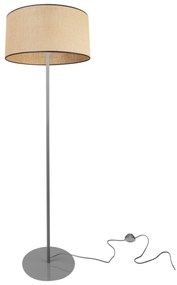 Stojacia lampa Juta, 1x jutové tienidlo, (výber z 3 farieb konštrukcie), o, bl