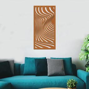 drevo zivota Drevená samolepka na stenu VLNKY Farebný vzor: Čerešňa, Rozmery (cm): 40x80