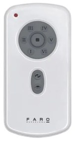 FARO 32030 - Stropný ventilátor MINI ETERFAN čierna pr. 128 cm + diaľkové ovládanie