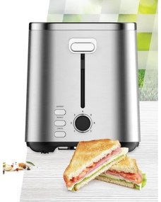 Heinner HTP-800SS - Hriankovač s dvoma otvormi 800 W/230 V nerezová oceľ