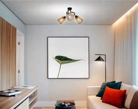 LED stropné svietidlo LOFT - 3xE27 - LUCA04