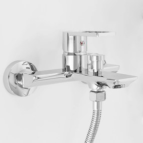 REA Flip, vaňová batéria so sprchovou ručnou sadou, chróm lesklý, REA-B2002