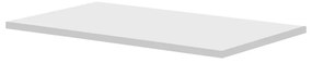 Mereo Mereo, kúpeľňová doska na skrinku pre série Aira, Mailo, Opto, Bino, 1410x470x22 mm, biela lesklá, MER-CN724DB