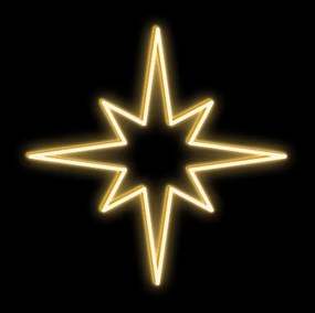 DECOLED LED svetelná súprava pre vianočné stromčeky vysoká 6-8 m, teplá biela s bleskom, s padajúcim snehom