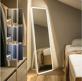 BRILAGI - Stojacie zrkadlo ELEGANZA LED/42W/230V 160x50 cm IP44 CRI 90 stmievateľné + CCT