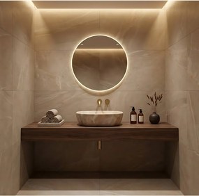 Rea Amelia, umývadlo na dosku 480x345x135 mm, imitácia kameňa Savana Matt, REA-U3000