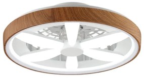 Brilliant - LED RGBW Stmievateľný stropný ventilátor GAIANO LED/24W/230V + DO