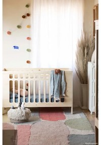 Prateľný ručne tkaný vlnený detský koberec 170x240 cm Abstract – Lorena Canals