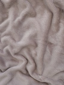 Deka mikroplyš Exclusive 150 × 200 cm – Laura cappuccino