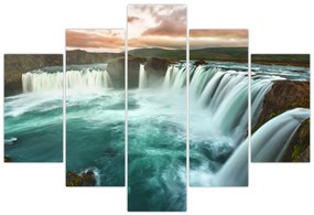 Obraz - Vodopády (150x105 cm)