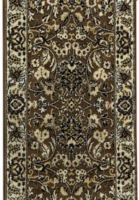 Koberce Breno Behúň PRACTICA 59/DMD, šíře role 66 cm, hnedá, viacfarebná