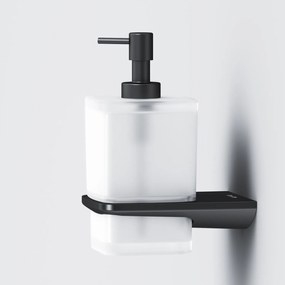 Dávkovač mydla AM.PM Inspire 2.0 AIB36922 nástenný, sklo, čierny