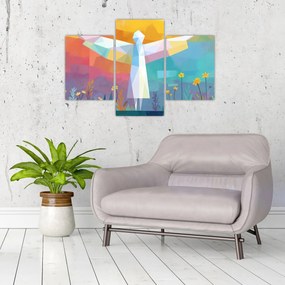 Obraz - Strážca kvetov (90x60 cm)