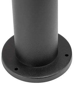 Vonkajšia lampa čierna 45 cm nastaviteľná IP44 - Solo