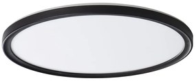 KANLUX KANLUX, AZPO stropné LED svietidlo, priemer 420mm, 22W, IP54, čierna mat, 31505