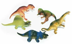Sada dinosaurov vo vrecúšku, 5 ks