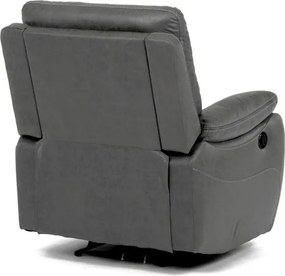 Polohovacie kreslo sivé, elektrické TV-4094 GREY3