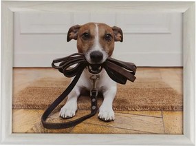 Podnos na nohy so psom Jack Russell - 43*33*7cm