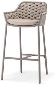 PANAMA barová stolička black/taupe