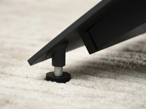 Jedálenský stôl Caramelos (mramor + čierna). Akcia -15%. Vlastná spoľahlivá doprava až k Vám domov. 1137111