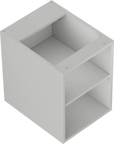 Mexen Box-A, otvorená skrinka s policou 35 cm, sivá matná, 91AX2-0350-470-0-62
