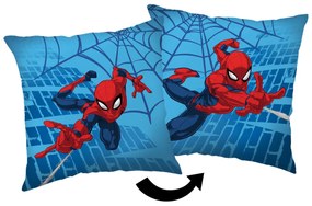 Jerry Fabrics Dekoračný vankúšik 40x40 cm - Spider-man "Blue 05"